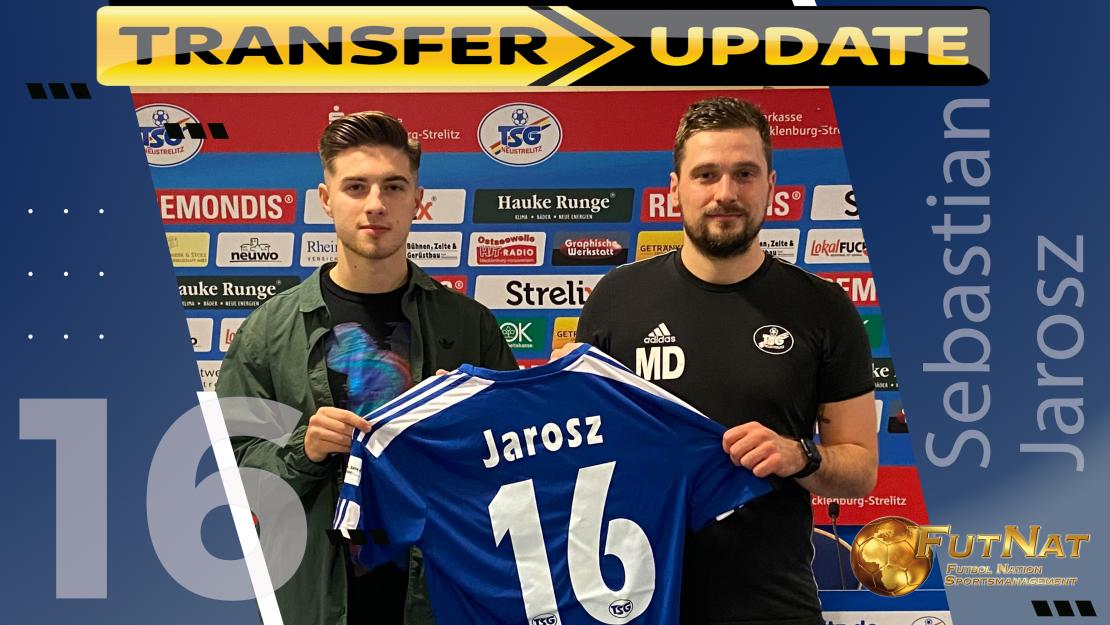 Sebastian Jarosz transfer do TSG Neustrelitz